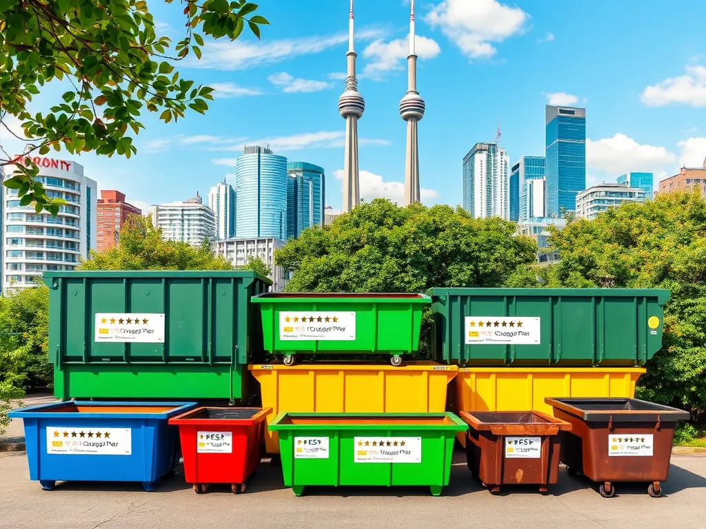 Honest Dumpster Rental Reviews: Toronto's Top Choices